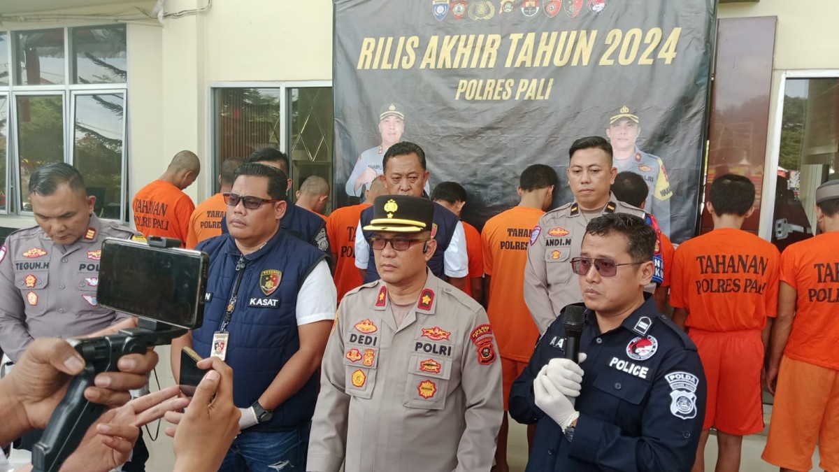 Catatan Satnarkoba Polres Pali : Ada 79 Orang Ditangkap