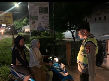 Polsek Talang Ubi Gelar Operasi KRYD: Perkuat Keamanan dan Ketertiban di Wilayah Hukum Polres PALI