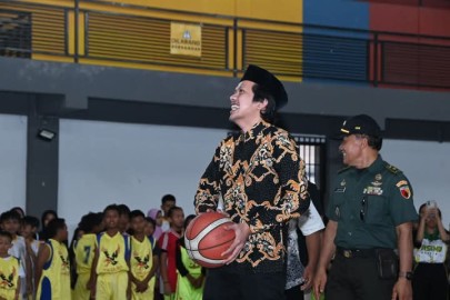 Wabup Syah Buka Kompetisi Bola Basket TGX Bupati Cup 2025 di GOR Gajah Putih