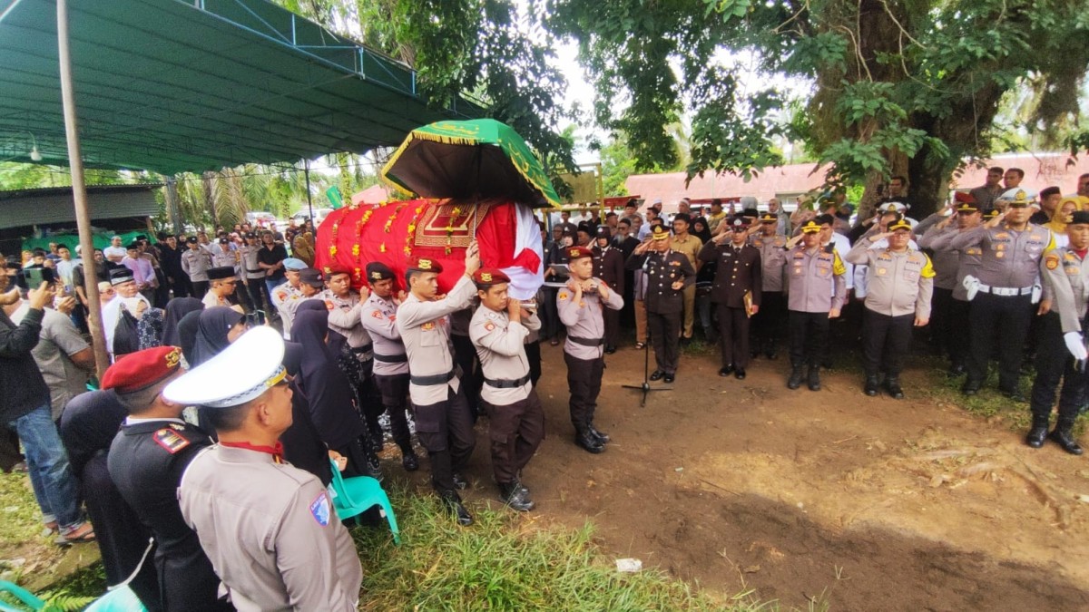 Polres PALI Berduka,Salah Satu Personil Terbaiknya Tutup Usia