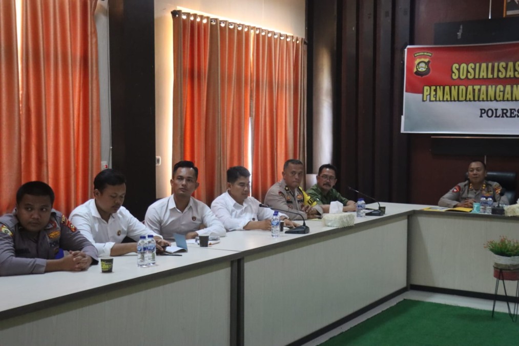 Polres Pali Hadiri Rapat Persiapan Program Nasional Penanaman Jagung Serentak