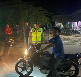 TIM UKK I POLSEK PENUKAL ABAB GELAR KRYD JAGA KAMTIBMAS DIWILHUMNYA