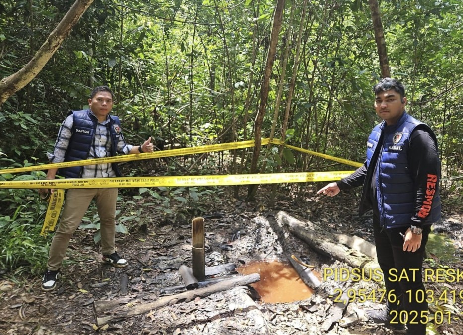 Warga Muba Nekat Ngebor Minyak di Musi Rawas, Ini Akibatnya