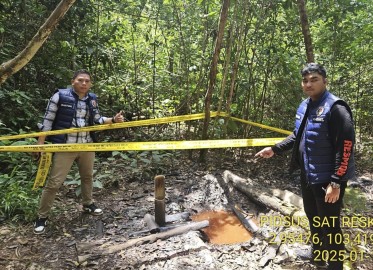 Warga Muba Nekat Ngebor Minyak di Musi Rawas, Ini Akibatnya