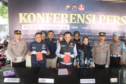 Gerak Cepat Polres Trenggalek Ungkap Kasus Curanmor di Durenan