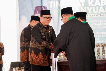 Muhammad Farid Resmi Buka STQH-XII Kabupaten Banyuasin Dan Peringatan Isra Mi’raj 1446 H