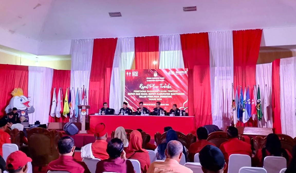 Penetapan Bupati Wabup Terpilih, Pj Bupati Banyuasin : Pilkada Banyuasin Terbaik di Sumatera dan Terbaik ke-3 Nasional