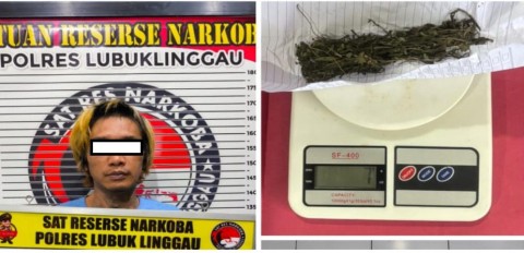 Pelaku Narkoba Asal Jambi Dibekuk