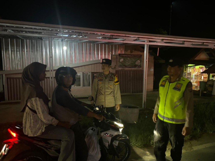 Polsek Talang Ubi Gelar KRYD: Wujud Nyata Polri dalam Menjaga Kamtibmas dan Kedisiplinan Berlalu Lintas