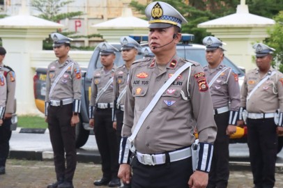 Polres PALI Gelar Apel Pasukan Operasi Keselamatan Musi 2025