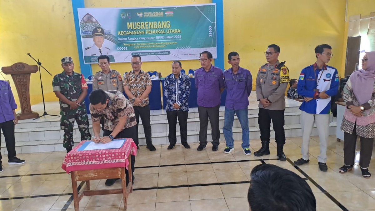 MUSRENBANG KECAMATAN PENUKAL UTARA BERLANGSUNG SUKSES, PRIORITAS PEMBANGUNAN RKPD TAHUN 2026 DISEPAKATI