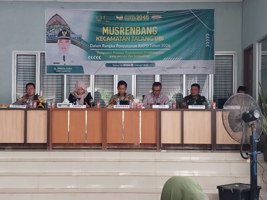 Musrenbang Talang Ubi 2025: Pondasi Pembangunan yang Merata dan Berkelanjutan