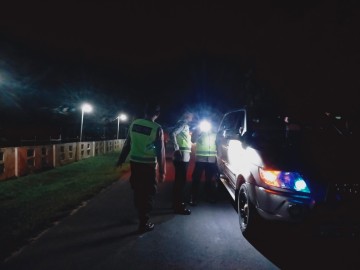 Polsek Penukal Utara Gelar KRYD untuk Cegah Pekat dan Gangguan Kamtibmas