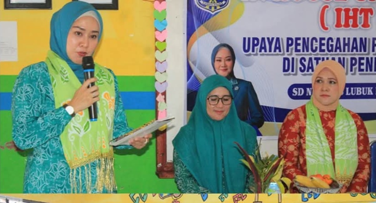 Ketua TP PKK Linggau Jadi Narasumber Kegiatan IHT Pencegahan Perundungan di Sekolah