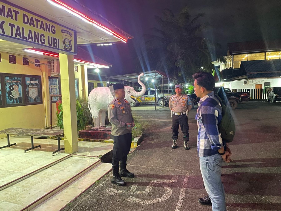 Polsek Talang Ubi Gelar Cek Tahanan dan Patroli Keamanan di Wilayah Rawan