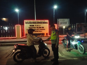 Polsek Talang Ubi Gelar KRYD, Tegakkan Keamanan dan Ketertiban di Wilayah PALI