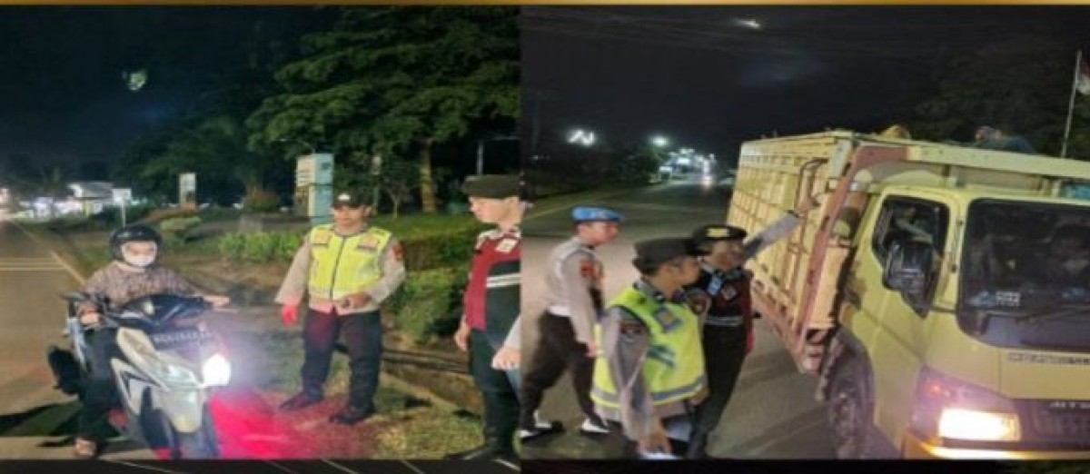 Polres Pali Gelar Razia Terpadu KRYD, Perketat Keamanan dan Ketertiban Masyarakat