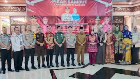 Pisah Sambut Kapolres Empat Lawang Berlangsung Haru dan Khidmat