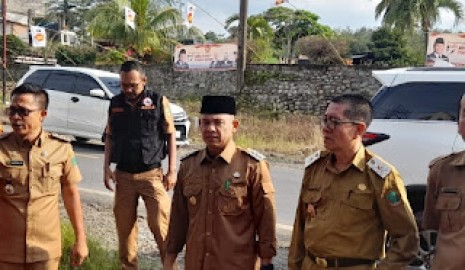 Pj Bupati Empat Lawang Tinjau Lokasi Kebakaran di Tanjung Kupang