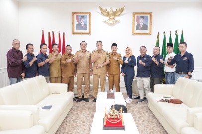 Intan Heldiana Putri Resmi terpilih Memimpin PWI Muba, Bupati dan Wabup Berikan Ucapan Selamat