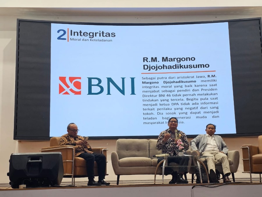 BNI 46 Dukung SMSI Pengusulan RM Margono Djojohadikusumo sebagai Pahlawan Nasional