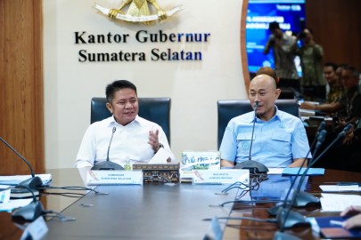 Terima Audiensi Walikota Lubuklinggau, Gubernur Herman Deru Ingatkan Manfaatkan Dana Bangubsus Tepat Sasaran