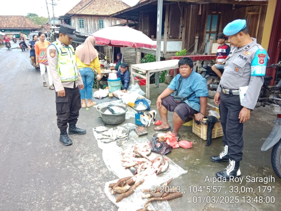 Kapolres PALI Pastikan Stabilitas Pasar