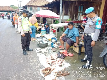 Kapolres PALI Pastikan Stabilitas Pasar
