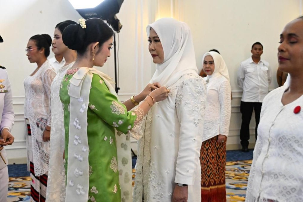 Ketua Dewan Dekranas Resmi Lantik Feby Deru Sebagai Ketua Dekranasda Sumsel