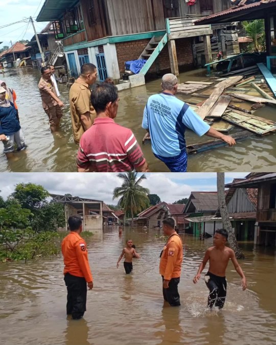 Sungai Lakitan Meluap, 320 Rumah Terdampak Banjir