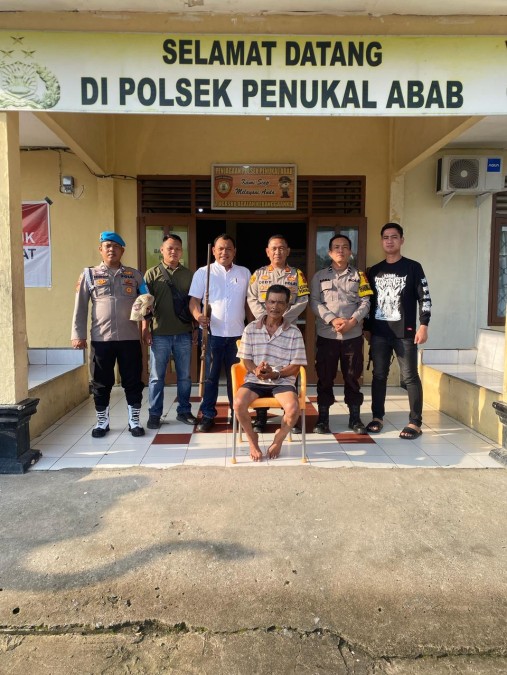 Warga Sungai Langan Tertangkap Bawa Senpira