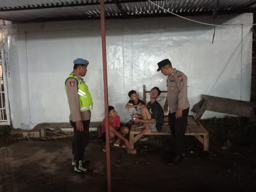 POLSEK TALANG UBI GELAR KRYD UNTUK CIPTAKAN SITUASI KAMTIBMAS YANG KONDUSIF