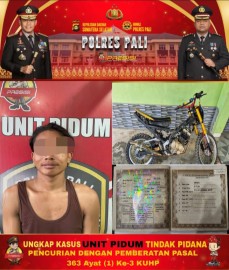 Satreskrim Polres PALI Berhasil Ungkap Kasus Curanmor, Pelaku Diamankan Tanpa Perlawanan
