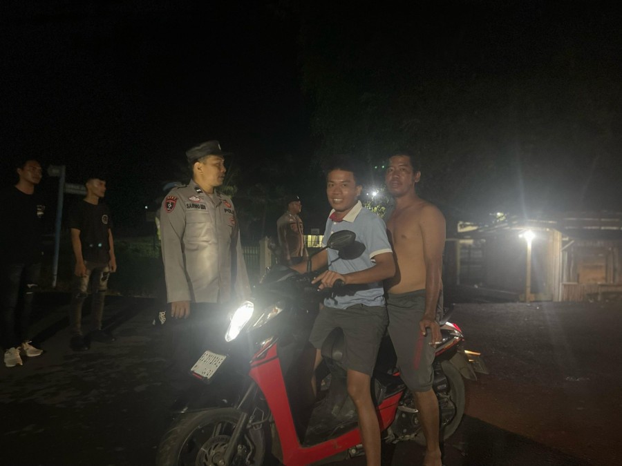 Polsek Tanah Abang Gelar Razia Malam, Ciptakan Situasi Aman dan Kondusif di Wilayah Hukum