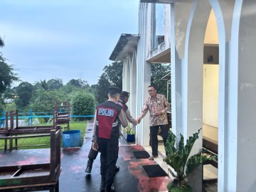 Polres PALI Intensifkan Patroli Presisi, Amankan Kegiatan Ibadah di Gereja Oikumene Komperta