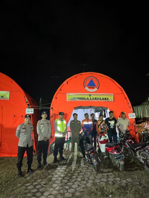 Polsek Talang Ubi Gelar Patroli Malam, Amankan Kegiatan STQH XXVIII dan Pameran UMKM