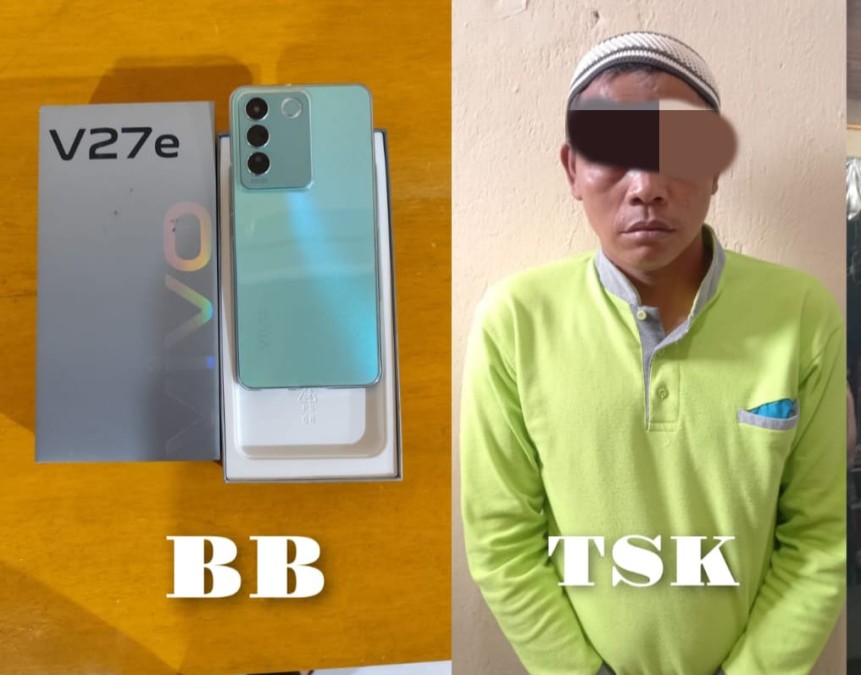 Residivis Curanmor Ditangkap dengan Kasus Perampasan Handphone