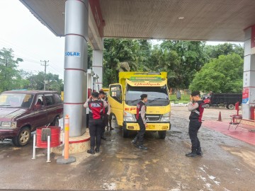 Sat Samapta Polres PALI Gelar Patroli Perintis Presisi di Simpang Tais, Pastikan Kamtibmas Aman dan Kondusif