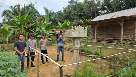 POLSEK TALANG UBI MONITORING WAISAK 2025: SITUASI KONDUSIF, UMAT Budha LAKSANAKAN IBADAH SECARA PRIBADI