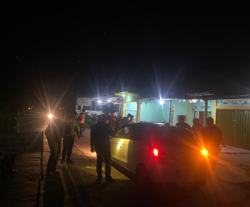 Polsek Penukal Abab Gelar Razia Terpadu Cegah 3C dan Gangguan Kamtibmas, 1 Motor Diamankan