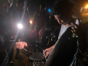 Polres PALI Gencarkan KRYD, Pastikan Kondusifitas Wilayah dan Ketertiban Berlalu Lintas