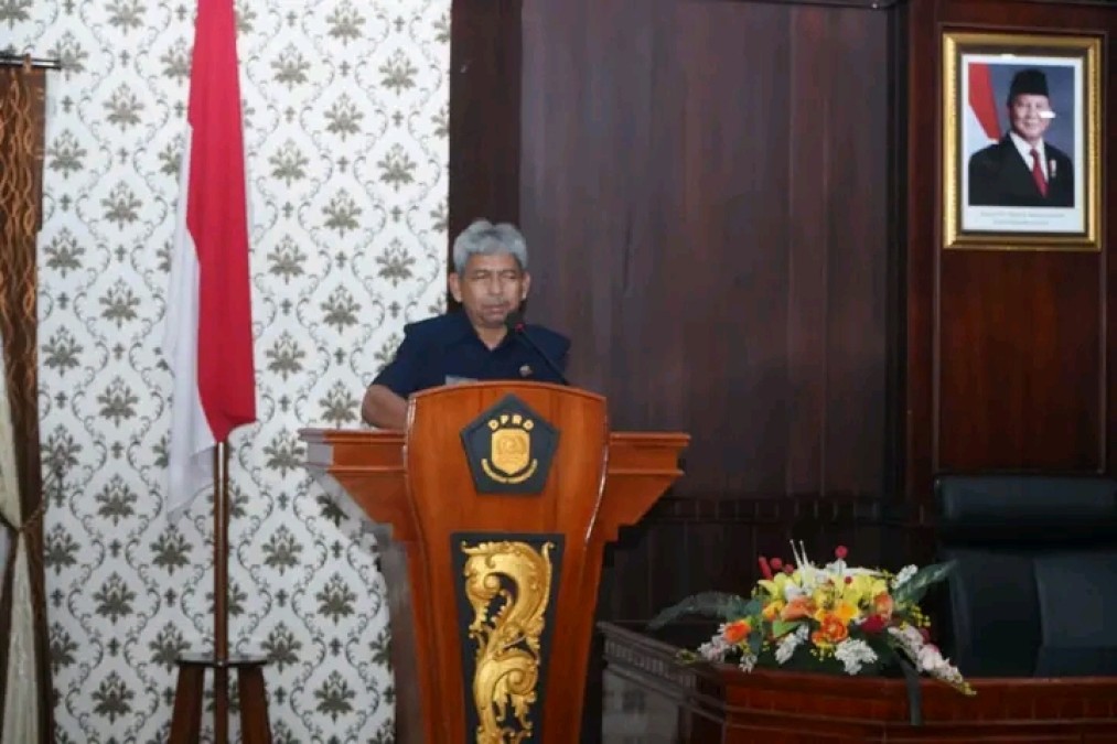 Eksekutif Berikan Jawaban Pandangan Umum Fraksi DPRD Terkait Ranperda Perubahan Pembentukan dan Susunan Perangkat Daerah