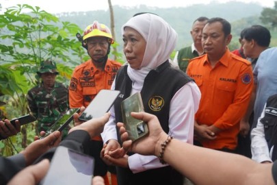 Pemprov Jatim Siapkan Hunian Bagi Korban Bencana Longsor Desa Depok Bendungan