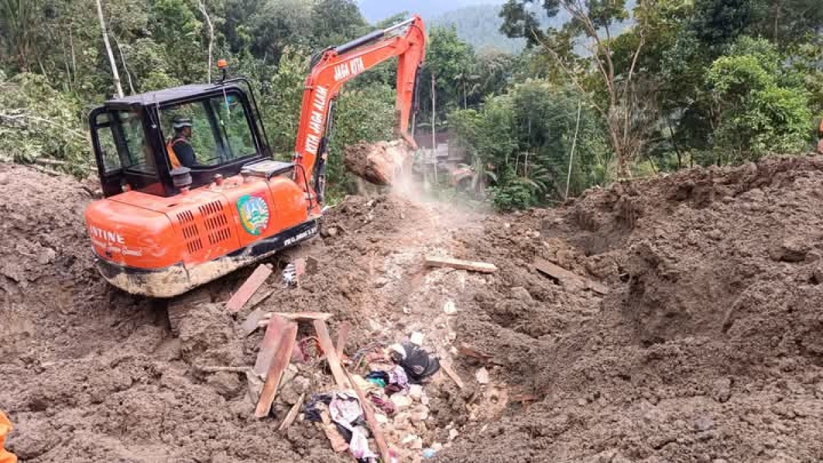 Hari Ke-5 Operasi SAR, 4 Korban Hilang Bencana Longsor Desa Depok Belum Ditemukan