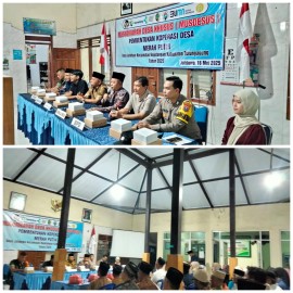 Gelar Musdesus, Pemdes Jatidowo Bentuk Koperasi Desa Merah Putih