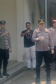 Polsek Talang Ubi Jamin Keamanan dan Kenyamanan Jemaat Beribadah di Gereja