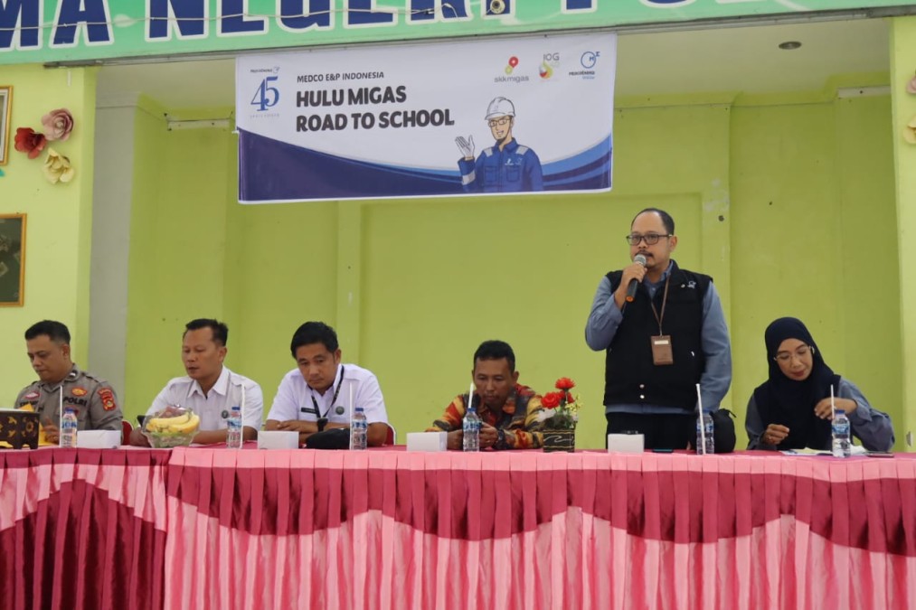 Hulu Migas Road to School Sambangi SMA Negeri 1 Sekayu