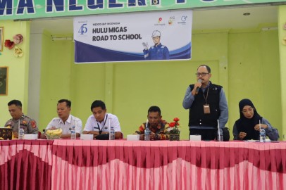 Hulu Migas Road to School Sambangi SMA Negeri 1 Sekayu