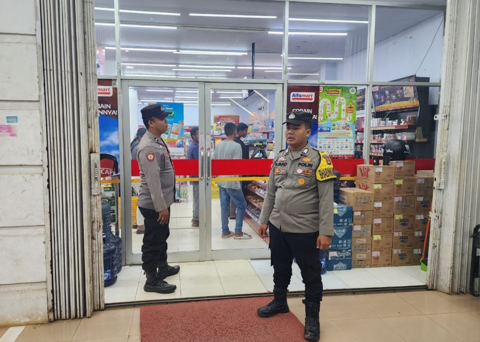 Polsek Talang Ubi menggelar patroli skala besar ke sejumlah titik rawan dan objek vital pada Rabu