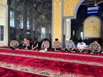 Polres Pali Beserta Jajaran Ikuti Binrohtal